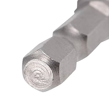 uxcell 2 Pcs T45 Magnetic Torx Screwdriver Bits, 1/4 Inch