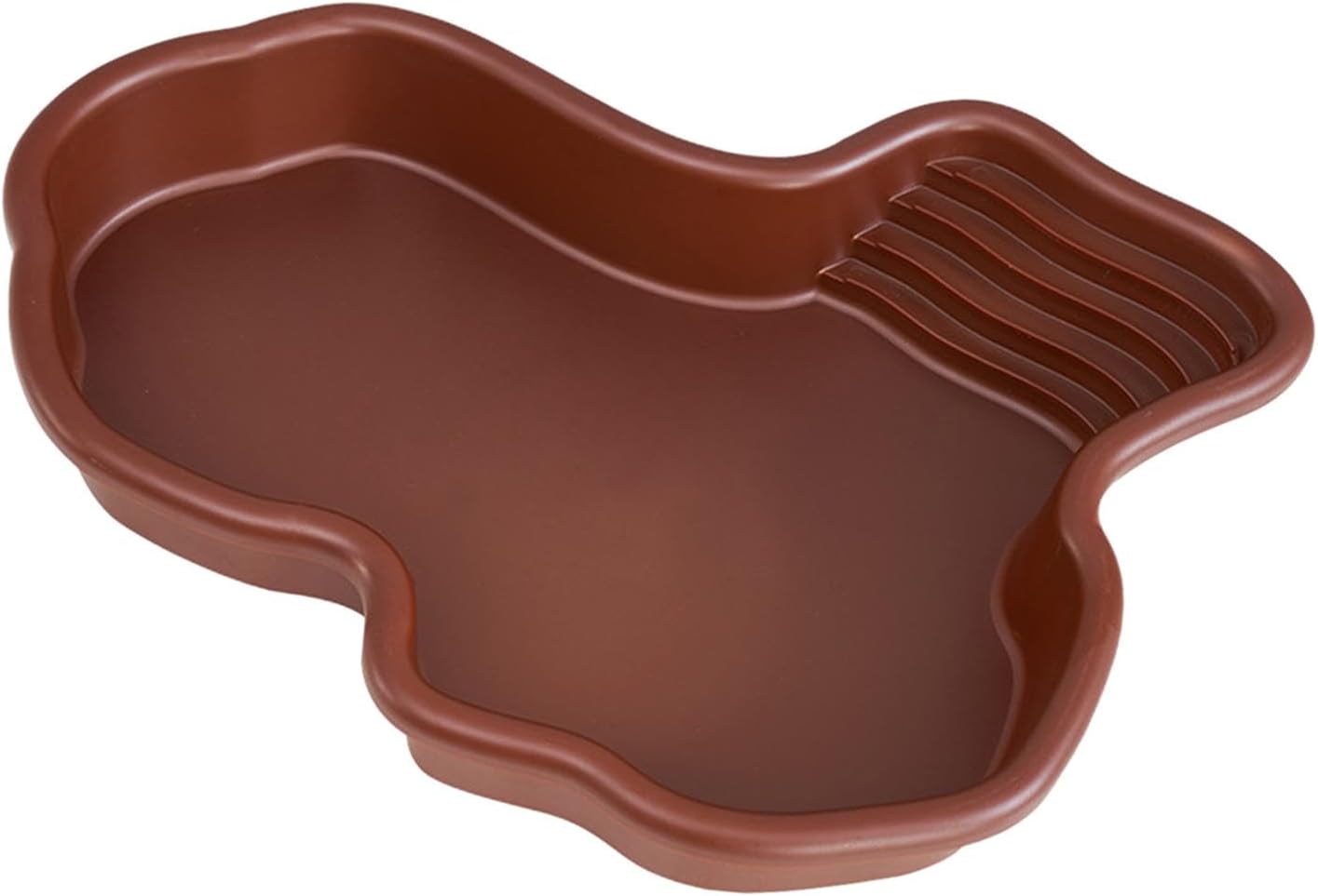 Reptile Bathing Pool Terrarium Bowl Feeding Plate Large