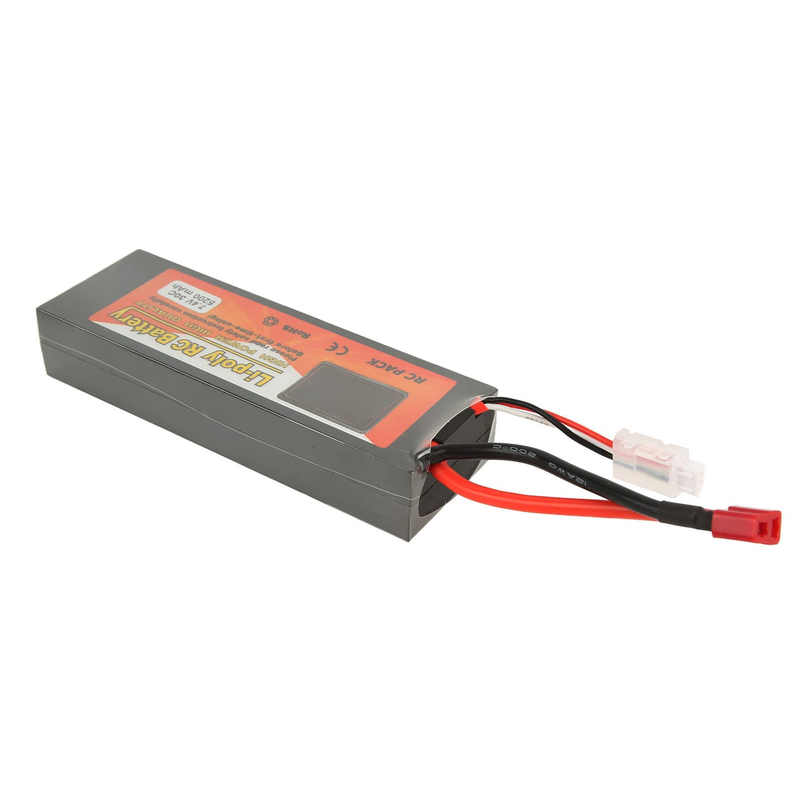 Akumulator Li-Po 7.4V 5200mAh 30C RC Twarda Obudowa