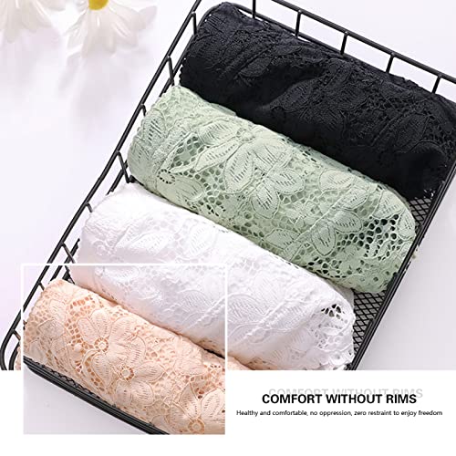 Necalisi Volledige Dekking BH Transparante Lingerie Vrouwen Kant Gewatteerde Bralette Draadloze Plus Size Longline BH Laag Cut BH - Image 8