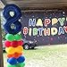 Navy Blue Foil Balloon Number 4, 40'' Giant Self Inflating Number Balloons Set 0-9, Large Dark Blue Number 4 Helium Balloon for Boys 4th Birthday Anniversary Party Decorations Supplies