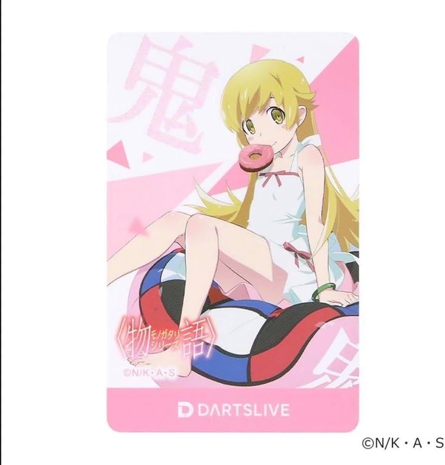 C104コミケ物語シリーズダーツセット　忍野　忍ver ダーツハイブ物語シリーズ ダーツセット 忍野忍ver コミケ104