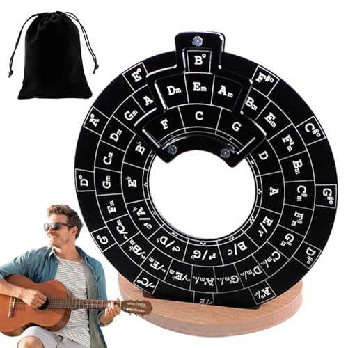 Cercles de quintes pour guitare à emporter partout pour vos sessions de composition