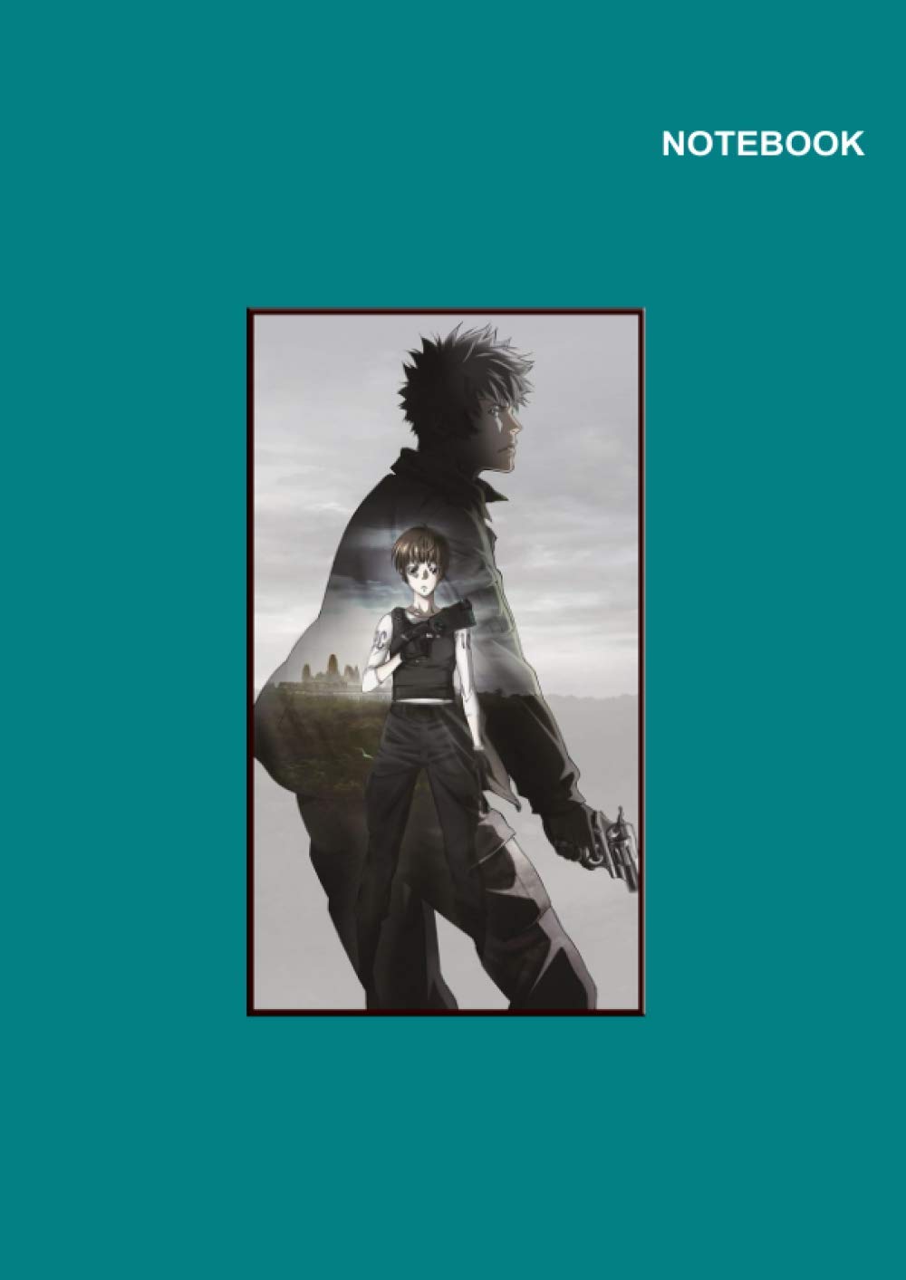 Psycho-Pass Manga notebook: College Ruled paper, Psycho Blue Notebook Cover, A4 (8.27 x 11.69 inches), 110 Pages.