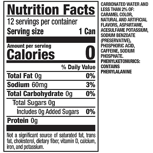 Dr Pepper Zero Strawberries and Cream Soda, 12 fl oz cans, 12 Pack image 2