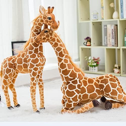 35-120 cm Riesengröße Giraffe Plüschtiere Niedliche Plüschtier Giraffe Puppe Mode Geburtstagsgeschenk Kinderspielzeug 80cm