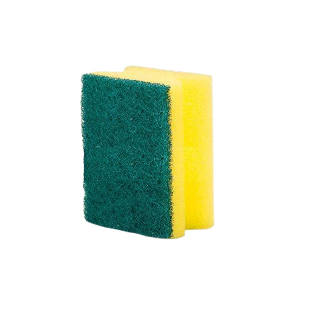 Sulfar Scrub Sponge 2 in 1 Pad for Kitchen, Sink, Bathroom Cleaning Scrubber, Multi-Color, Medium (1421) (B09BYH8CJS) Amazon Price History, Amazon Price Tracker