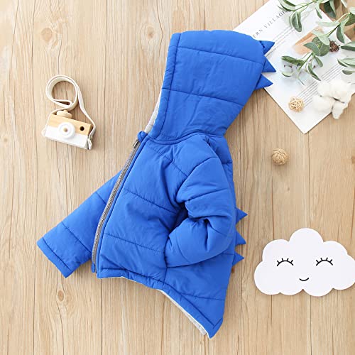 Boys Girl's 𝐖aterproof Ski Jacket Winter Warm Dinosaur Style Fleece Snow Coat Windproof Snowboarding Rain Jacket4