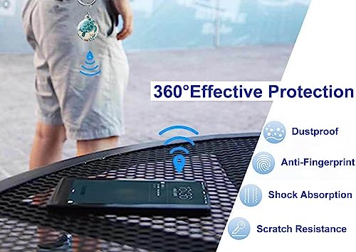 Image of ZEKICE AirTag Holder with Anti-Scratch Protective Cover,Securely Attach to Your Keys,Bag or Pet Collar(Sea Turtle)