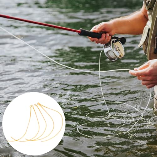 Vanzack Nylon Naranja Línea Pesca 30 lb 10 pcs miniatura 4
