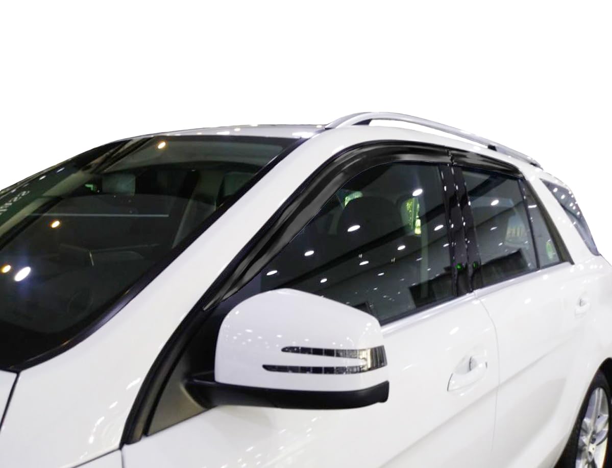 AUTO CLOVER Set di deflettori d'aria per Mercedes Classe M ML/GLE W166 2011-2018