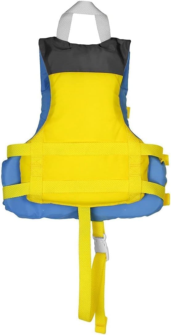 Stohlquist Kids Life Jacket 30-50 lbs - Coast Guard Approved Life Vest - Type III PFD for Boys and Girls - Secure & Adjustable Fit for Swimming, Boating & Water Sports