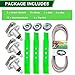 TENGMUJX 48 Inch Deck Rebuild Kit for John Deere L120 L130 L2048 L2548 1742HS Mower Includes(3) Spindles GY20050 GY20785(3) Blades GX20250 GY20568(3) Pulleys GY20067 GY20110, Belt GX20305 GY20571