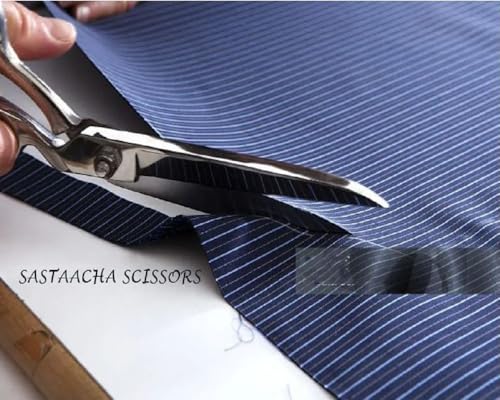 Image of Scissors For Cloth Cutting Fabric Stainless Steel For Professional Tailor Scissors (FULL BRASS HEAVY SCISSORS 10 INCH)
