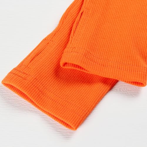 Artfish Women Long Sleeve Turtleneck Crop Tops Neon Ribbed Half Tight Cropped Sweaters Pullovers3