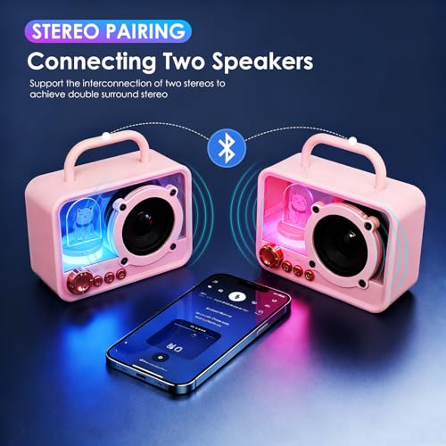 Mini haut-parleur Bluetooth style mignon idée cadeau ado - 5