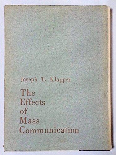 マス・コミュニケーションの効果 (1966年)