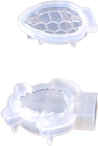 Miniatura 2 de Moldes de resina epoxi en forma de tortuga, caja de joyería de silicona con tapa, contenedor de caramelo, caja de almacenamiento de moldes de