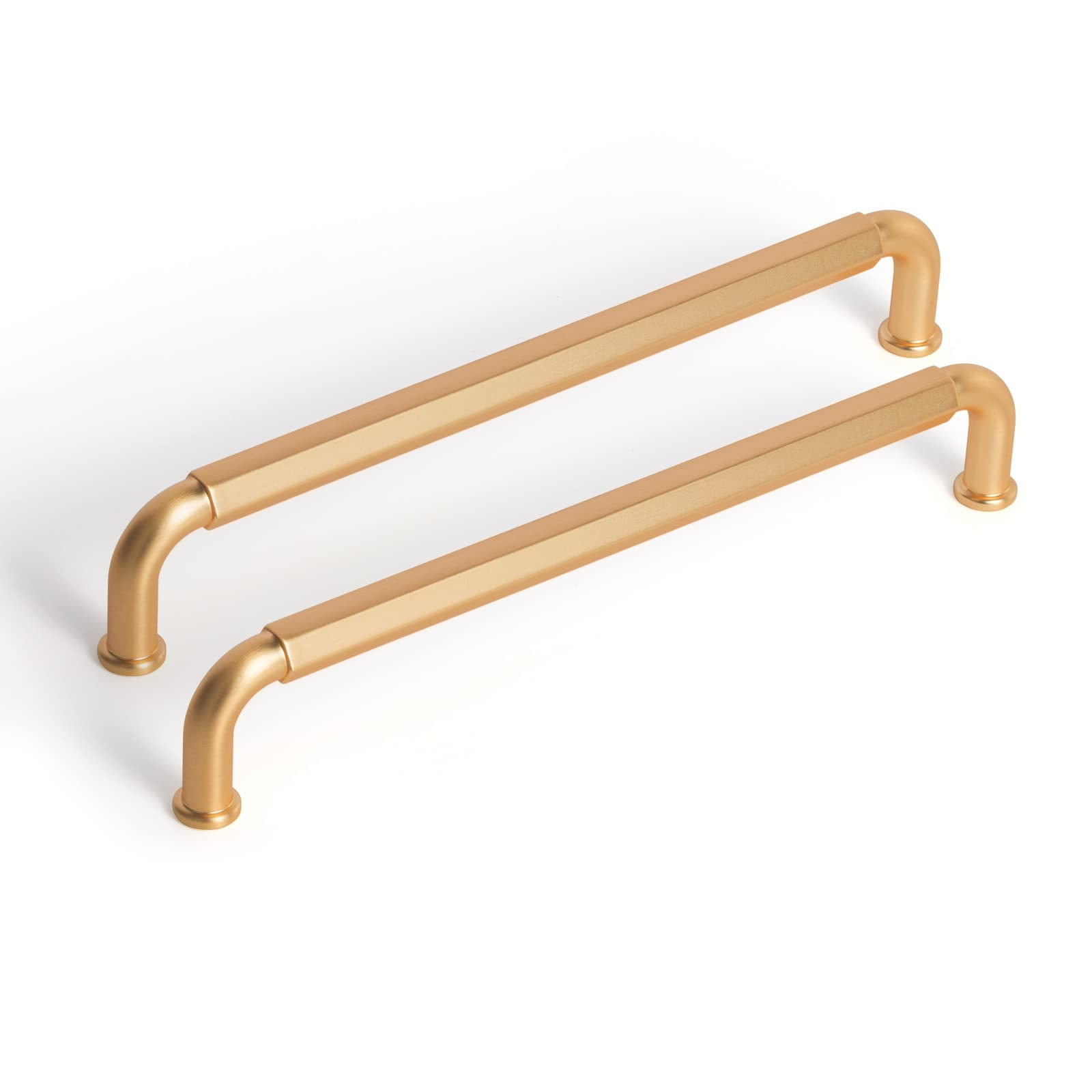 Manijas de cajón de cocina de alta gama, aleación de zinc y bronce champán Goo-Ki