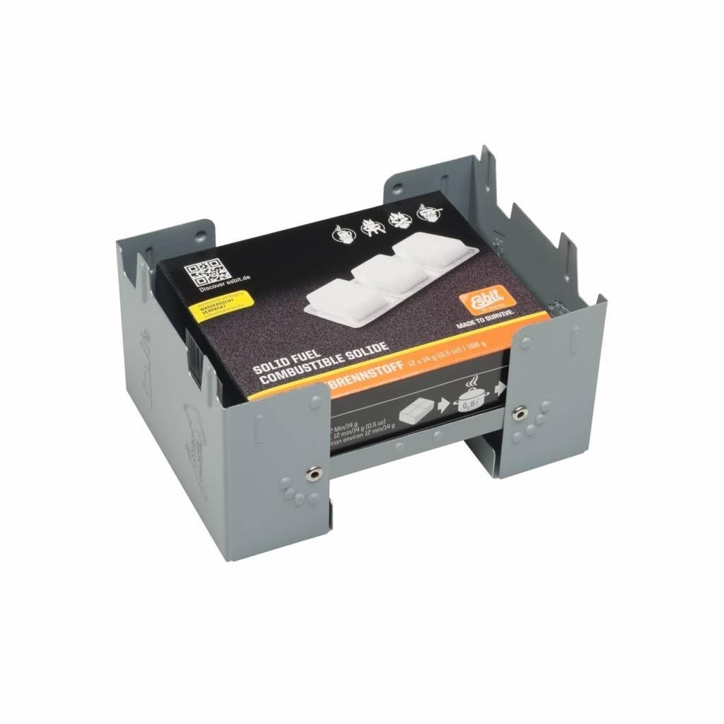 Esbit Ultralight Folding Pocket Stove with Solid Fuel Tablets