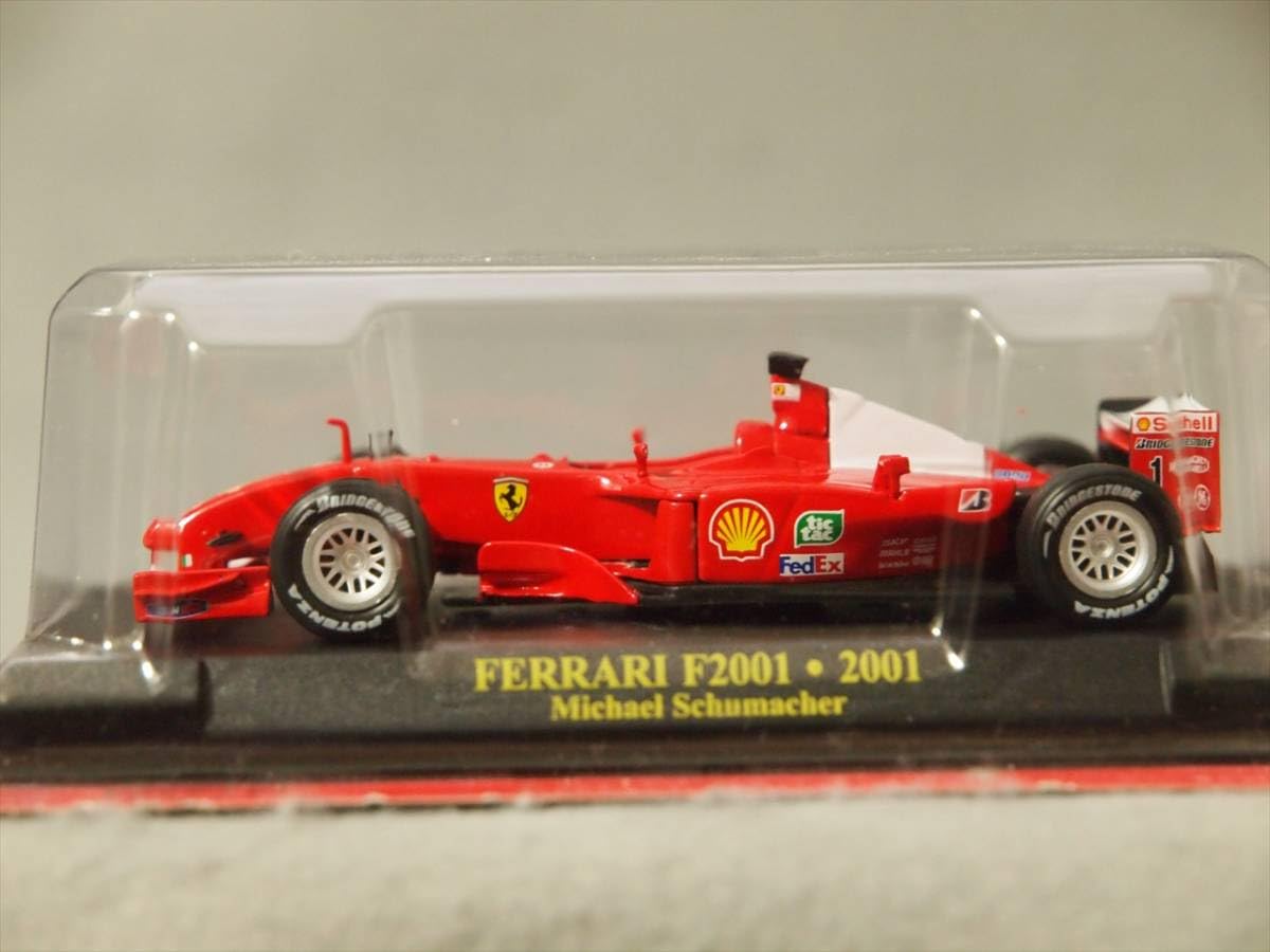 Amazon | フェラーリ F1 シューマッハ 2台セット その2：F2001 2001年