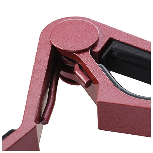 Lodokdre Quick Capo Guitare acoustique électrique Rose - Les Beatles, Paul McCartney, John Lennon, RIngo Starr, George Harrison Lodokdre Quick Capo Guitare acoustique électrique Rose – Image 5