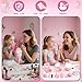 Toddlers Pretend Play Makeup Set for Kids 3-5, Fake Makeup for Girls with Toddler Purse, Make up Kit Toys for 3 4 5 6 7 Year Old Little Girls Birthday Gift