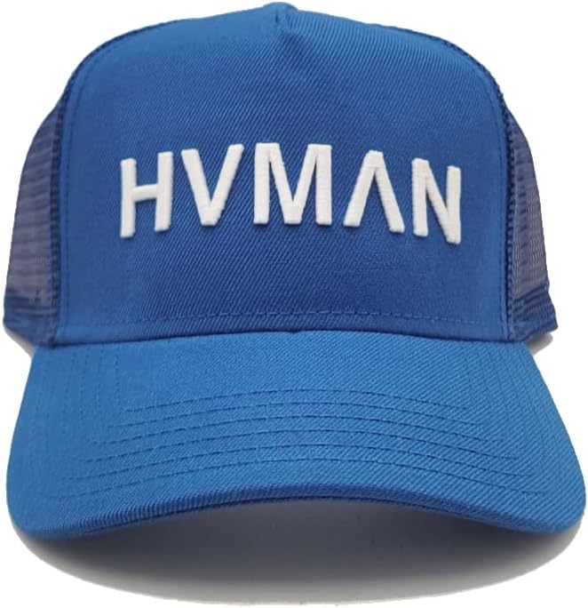 Cult of Individuality HVMAN Human New Mesh Trucker Blue Era Snapback Hat - Image 3