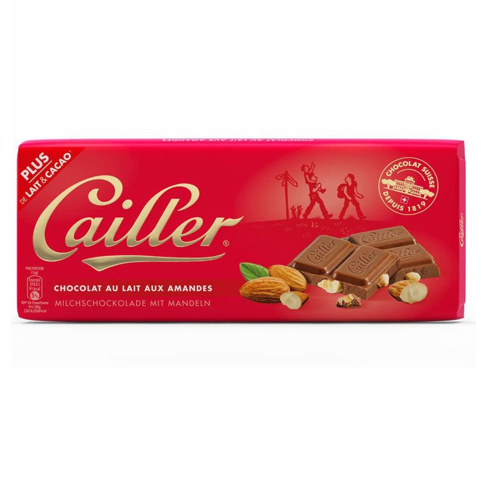 CAILLER MILK ALMOND 100G