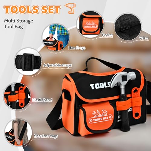 49 PCS Tool Bag with Belt