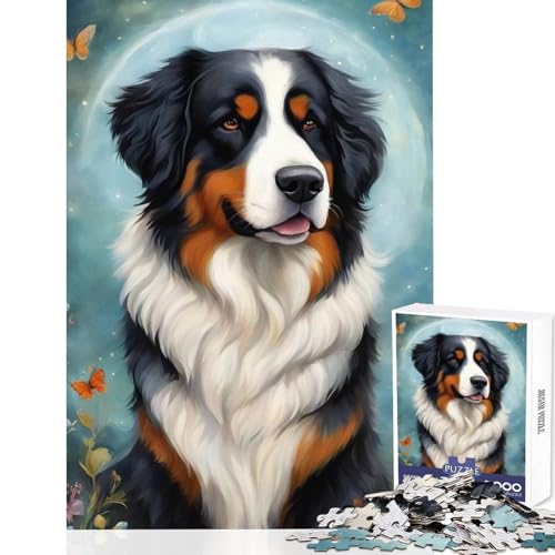 Puzzle per cani adulti da 1000 pezzi gioco di problem solving di livello professionale hobby affascinante per i momenti di svago (38x26cm)