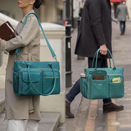 Bolso para laptop de mujer 15.3 pulgadas un solo hombro miniatura 2