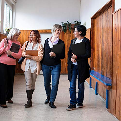 Skydue Letter A4 Paper Expanding File Folder Pockets Accordion Document Organizer (Black) #TOP6