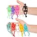 Konsait 24 Pack Stretchy Skeletons Stretchy Toys Bulk Set, Random 10 Glitter Color Sensory Bendable Toys, Party Favors for Halloween Birthday Gift, Goodie Bags, Pinata Filler