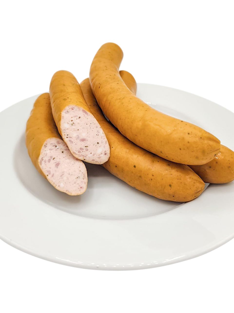 Brühpolnische Wurst mit Kräutern aus Rind und Schwein | als Bratwurst grillen oder wie Bockwurst und Wiener zubereiten | bekannte Imbisswurst 10x 150g