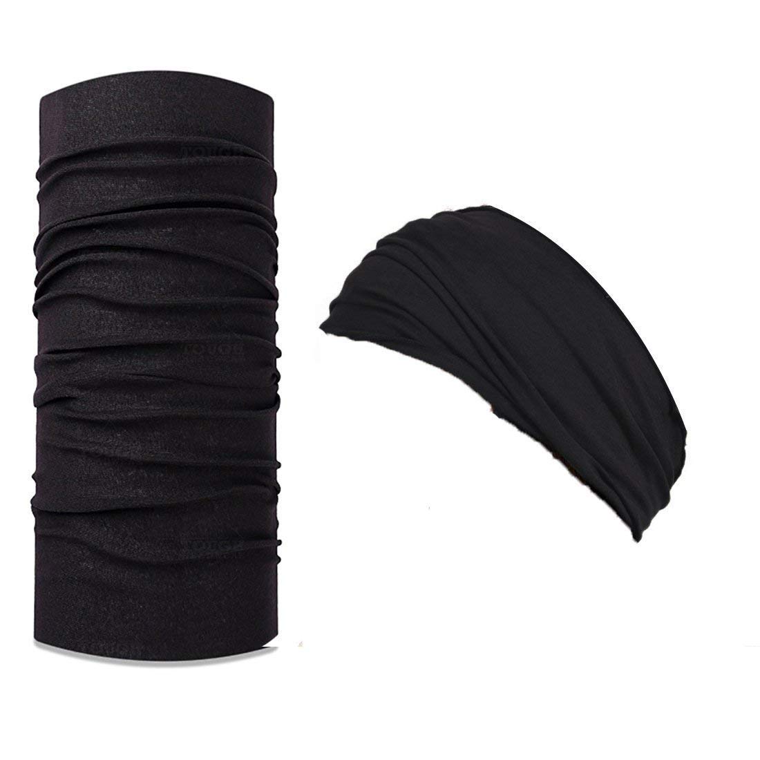STYLISTY IND Mens Head Cover Band Bandana Stretch Hair Style Japanese (Black Pack of 1 (B096C68NV3) Amazon Price History, Amazon Price Tracker