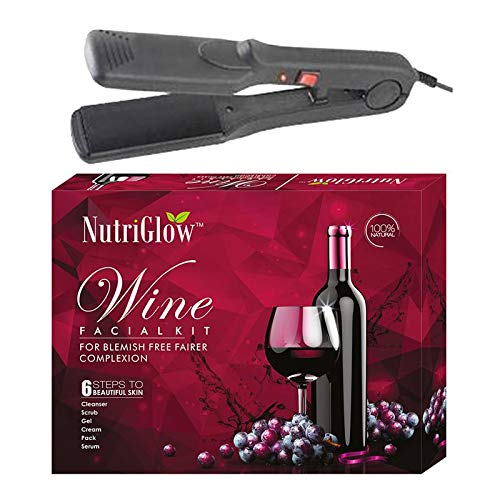 Image of NutriGlow NATURAL'S Ubtan Facial Kit For Glowing Skin, Tan Removal With Haldi & Chandan, 60gm