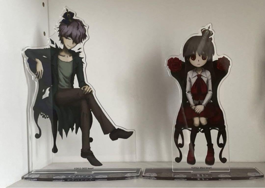 Ib イヴ&ギャリー デフォルメ フィギュア フリーゲーム 特典付き Ib（イヴ）」のイヴとギャリーがジオラマ付きデフォルメ
