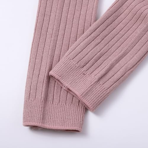 Baby Girls Leggings Pants Full Length Cotton Basic high Waist Leggings Toddler Stretchy Soft Tights Pants Trouser3