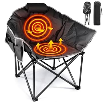 best heated camp chair