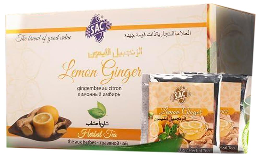 Lemon Ginger Green Tea 20 Sachets