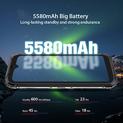 Rugged Cell Phones Unlocked, Blackview BV5900, 4G GSM Network Rugged Smartphone, 5580mAh 5.7" Dual sim Phones, 3GB+32GB Android 9.0 Waterproof Unlocked Smartphone, NFC Fingerprint Unlocked Phone
