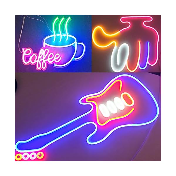 Rextin 16. 4ft dimmable white led light strip flexible silicone led neon rope lights dc12v ip67 for diy indoor & outdoor sign letters kichen clubs shopping malls holiday event - image 6