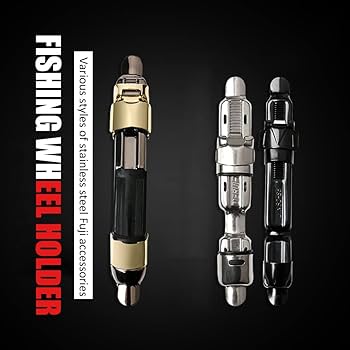 Amazon | ステンレス鋼釣り竿クリップ ホイール リール シート