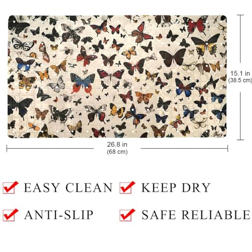 Tapis de bain antidérapant à ventouses pour insert de baignoire sécurisé - 5