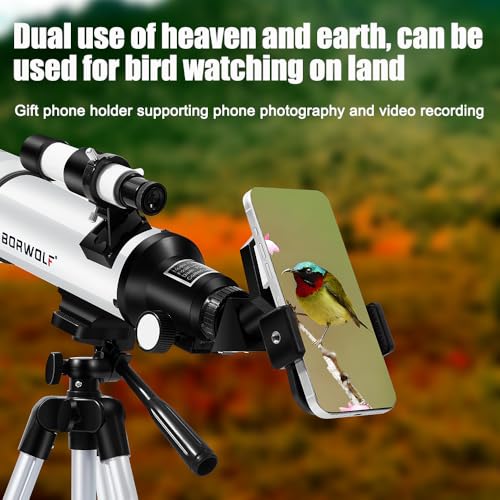 Image of Telescope HD 400 /70mm for Adults Refractor Astronomy Telescope - Watching The Moon, Bird Watching, Viewing The Natural Scenery, Viewing The City Scenery, Watching The Animals