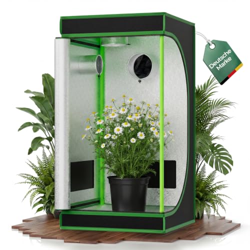 Grow Zelt für Pflanzen Zuchtzelt Gewächshaus Grow Schrank...