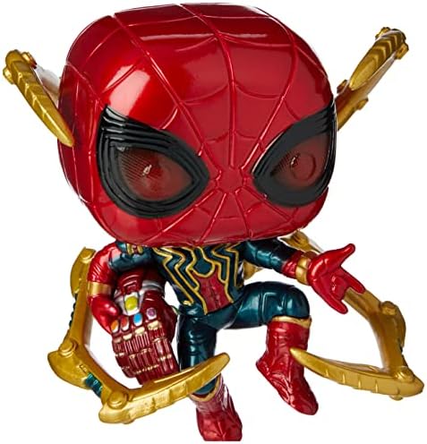 Funko- Pop Marvel: Endgame-Iron Spider w/NanoGauntlet Collectible Toy, 45138, Multicolour Funko- Pop Marvel: Endgame-Iron Spider w/NanoGauntlet Collectible Toy, 45138, Multicolour | Pop Spiderman | 3 Funko- Pop Marvel: Endgame-Iron Spider w/NanoGauntlet Collectible Toy, 45138, Multicolour | Pop Spiderman
