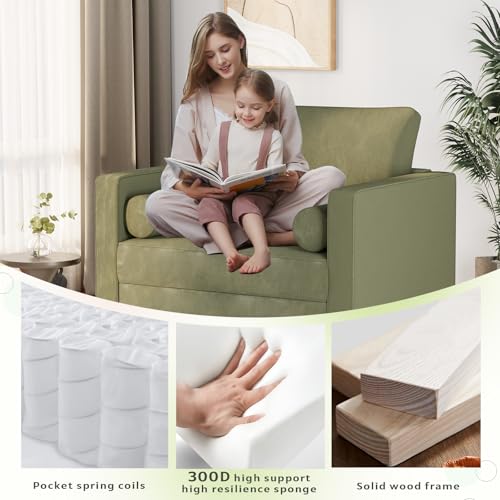 Sillón Oversized Plegable Verde miniatura 3