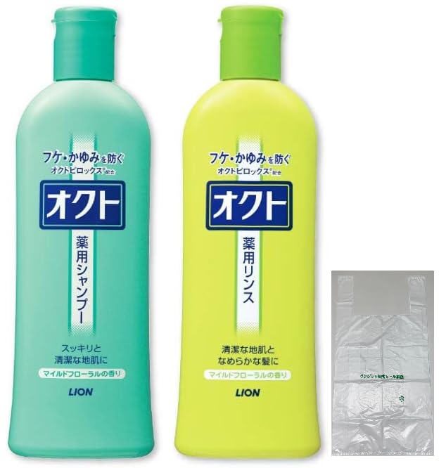 Amazon | オクト シャンプー＆リンス （各1本セット） 320ml 薬用